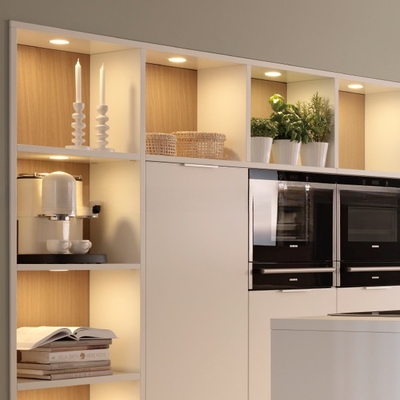 PC Shade Type Touch Sensor LED Recessed Under Cabinet Light for Customizable Lighting