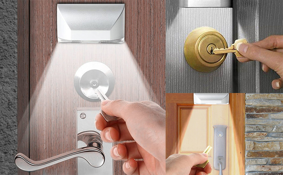 PIR Sensor LED Keyhole Battery Night Light for Motion-Activated Lighting