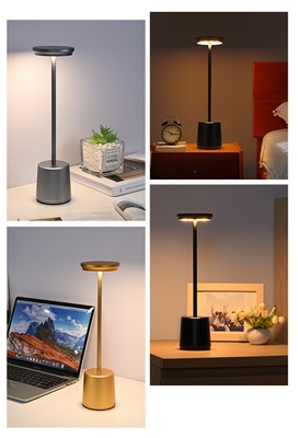 Magnetic Hotel Bedside Table Lamp with Modern Design Style and Type-C Interface