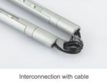 LED Closet Lighting with Connectable Design and High Color Rendering Index Ra 80