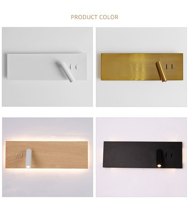 Corridor Stair LED Wall Bracket Light with Backlight and Spotlight Tube