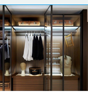 150lm LED Closet Lighting for 12V dc Motion Sensor Customized Length Clothes Hanger