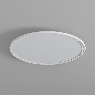 Plastic Cover Ultra Thin Ceiling Lamp for Surface Mounted Install Style application