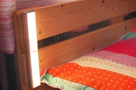 LED Night Light with PIR Motion Sensor and Lithium Battery Input Voltage Rechargeable