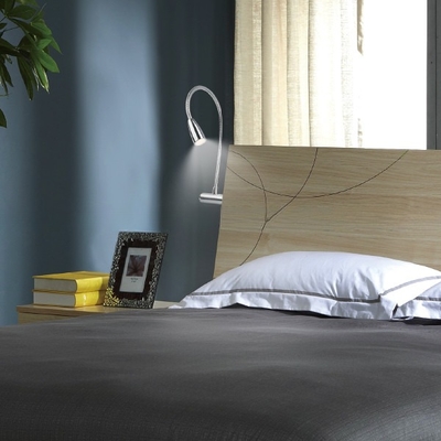 Switch Control LED Bed Reading Lamps with Flexible Gooseneck NO Free Sample