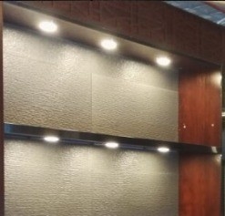 30000 Hours Working Time 12V 3W LED Closet Light Under Cabinet Light Display Light PC Shade