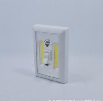 LED Cob Switch Light for Closet 4000K Color Temp Self-Stick Wire Battery Operated