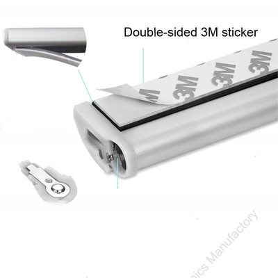 Modern Crystal Shade LED PIR Motion Sensor Light for Portable Closet and Furniture