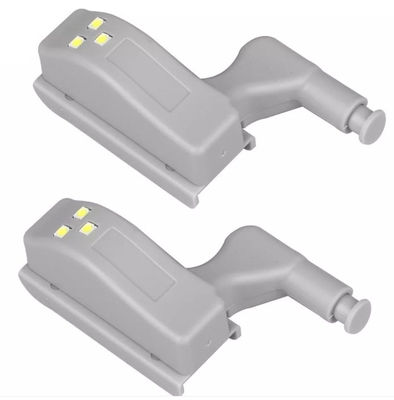 0.1kg Wardrobe Cabinet Door Control LED Hinge Lamp with 70 Ra Color Rendering Index