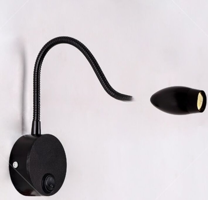 Gooseneck Reading Light Bedroom Wall Lamp for Modern Indoor Art Decoration IP65 Home