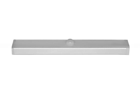 Modern Design 10LED Battery Operated Motion Sensor Led Lights for Cabinet PC Silver