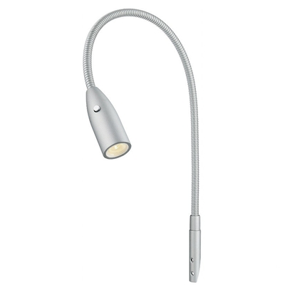 30000 Hours Lifespan Aluminum LED Reading Light for Bed with Gooseneck and Sleek Design