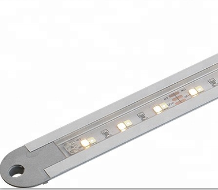 Shade Type FROST/Transparent PC Aluminum Profile Color Changing LED Cabinet Lights Bar