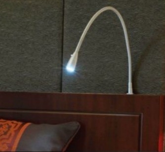 Modern Design and LED LED Flexible Gooseneck Headboard Reading Light for Beds