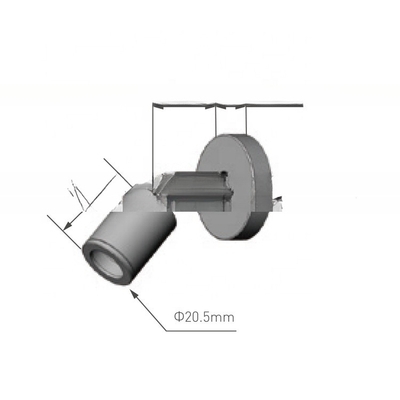 2024 Hotel Style 12v Headboard Aluminum Indoor Spotlight Wall Lamp Energy for Bedroom