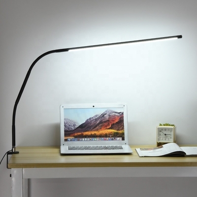 360 Degree Flexible Gooseneck Swing Arm LED Desk Lamp for Book Study and Table Clamp