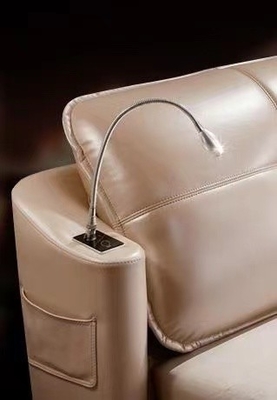 DC Power Supply Flexible LED Headboard Reading Light with USB Charging 82lm/w Luminous Efficiency