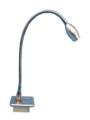 Desktop and Sofa Armrests Fixed LED Headboard Reading Light Chrome Support Dimmer Yes