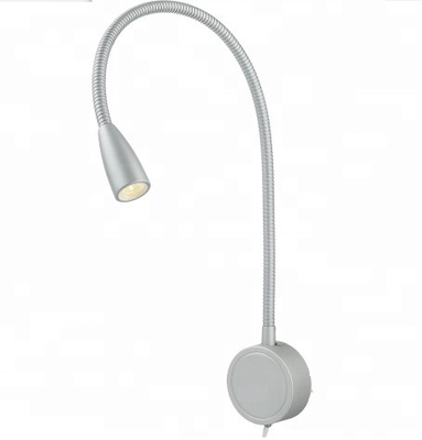 1W Flexible Wall Mounted Headboard LED Bed Light for House Wall Switched Reading Lights