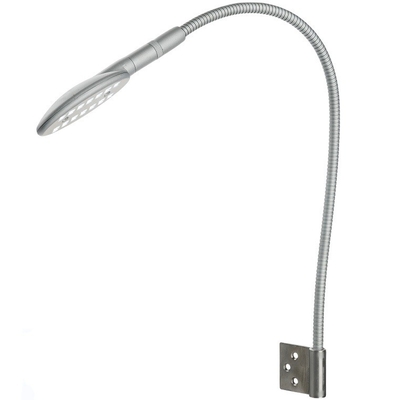 Multi-Mounted Adjustable LED Bed Reading Light with Touch Switch and Gooseneck Mount