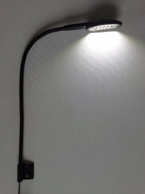 Multi-Mounted Adjustable LED Bed Reading Light with Touch Switch and Gooseneck Mount
