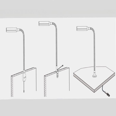 Living Room Touch Dimmable Under Cabinet LED Bed Reading Light with CE Certificate