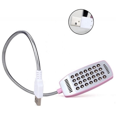 LED Mini USB Computer Desk Lamp with Flexible Design and 30000 Hours Working Lifetime