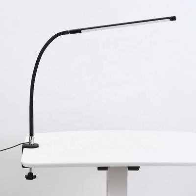 Wire Control Eye Protection LED Clip Desk Lamp with 3 Color Temperature 10 levels Dimming