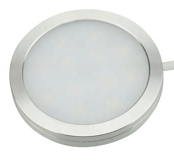 30000 Hours Working Time Super Slim Round LED Flat Surface Mounted LED Down Light for Furniture