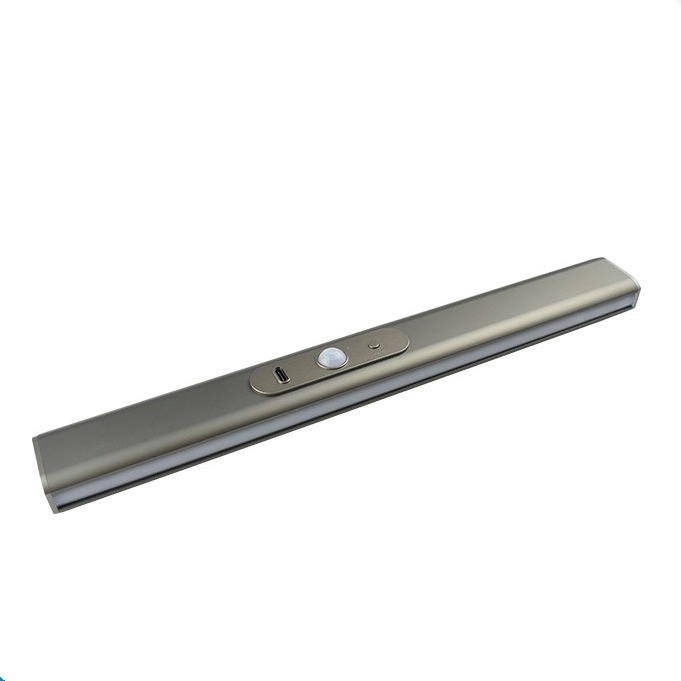 3000k/4000k/6000k Color Temperature Wardrobe Hanging Rail Light with PIR Sensor and PMMA