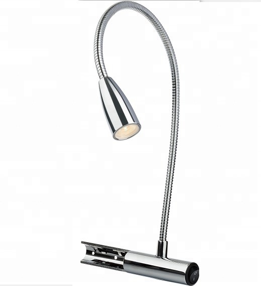 DC4V Input Voltage Flexible Snake LED Wall Reading Lamp for Hotel Bedside Headboard
