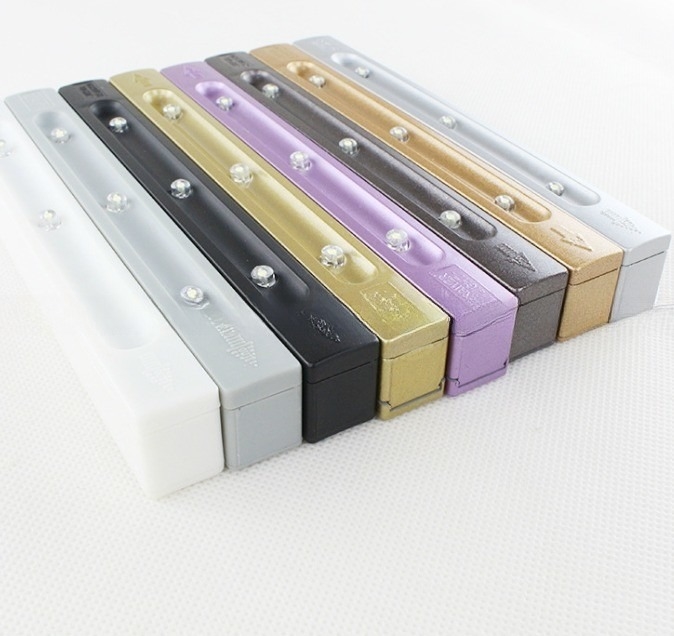Battery 3*AAA Operated Gold Champagne LED Refrigerator Sensor Light for Drawer and Door