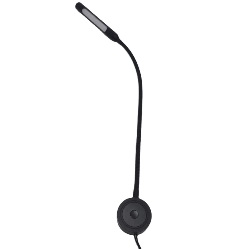 12v USB Gooseneck Reading Light for Bedside Table and Book Reading in Living Room